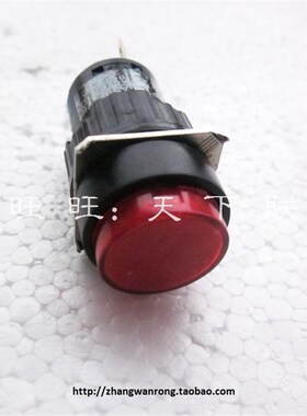 LA39E-11圆形16mm小型复位按钮开关LAZ16-11电源启动开关一开一闭