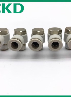 原装CKD旋转弯管外六角接头GWL6-M5-T GWL6-6-T GWL6-10-T现货