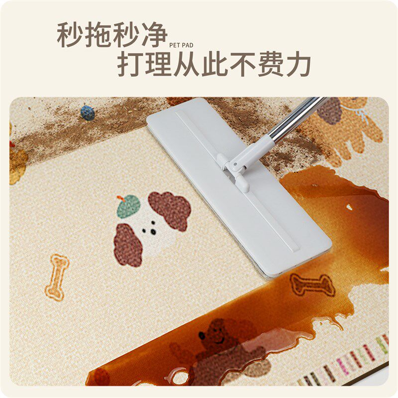宠物地垫pvc防滑狗狗围栏地毯防水防尿狗窝睡Q垫养狗养猫免洗可擦
