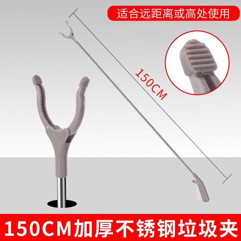 垃圾夹拾物器加长k家用火钳夹工具环卫专用夹子长柄捡取物卫生钳