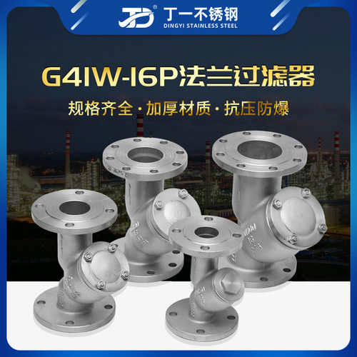 丁一不锈钢法兰管式过滤器