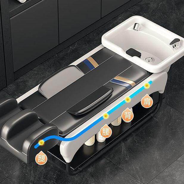 全自动智能按摩洗头床发廊专用电动洗头床美发店多功能泰式冲水床