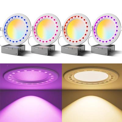 LED式灯能嵌入超薄14WR筒GBWW照明和网智UVU关于一体带接线盒