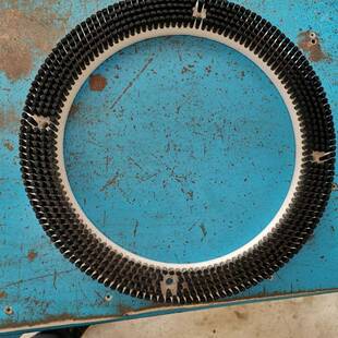 尼洗龙丝圆封盘打磨尼龙丝圆抛光刷机清除尘毛刷盘船舶清洗密刷