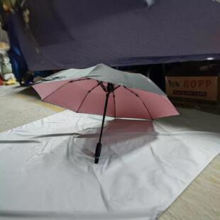 带风扇外折叠雨伞超薄防晒质感伞面户遮阳凉天夏2600m554ah清充电