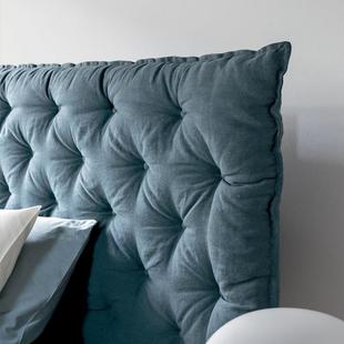 意大利B奢NOALDOD布艺OTA床意式 轻拉扣双人床1.1.58M软包