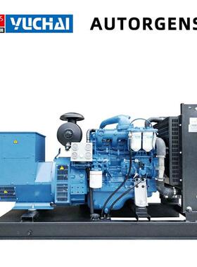 动出口矿山自3K80V大功全率300W静音箱玉柴15KW静音柴油发电机组