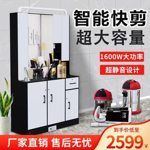 理快剪F120半柜发剪店设备全套吸发器速柜发剪柜镜台理发店