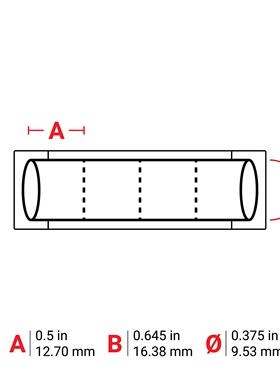 2H8X-375-12-WT-J-IPO14/2.70x6.3贝迪BRADY-热缩套管聚烯烃