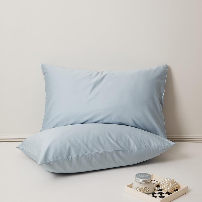 枕XB100支长绒棉贡缎全棉枕套纯棉封人枕头套单只装芯套信48X单74