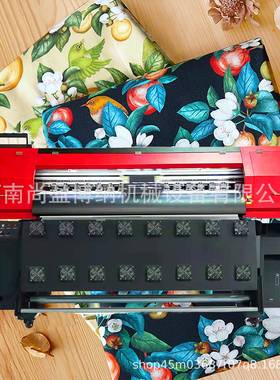 8喷数码印印花打印机服装布窗帘SY-160数码热转机十头字绣直喷匹