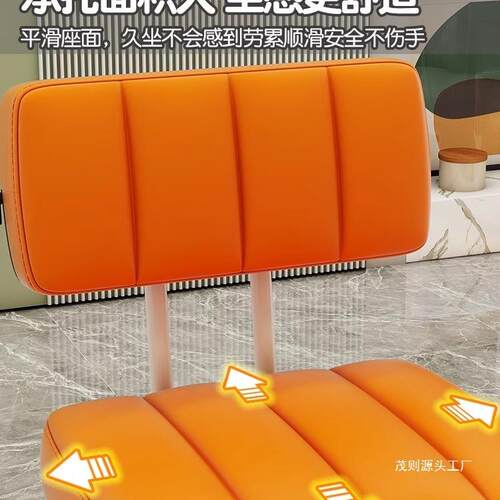 向轮轮小凳万子客厅家用成人矮凳978音滑移动靠背椅子儿童带静轮