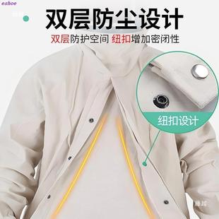 厚喷沙防衣尘工作服冲砂加喷砂砂喷砂VYG服打打沙衣服抛防护服