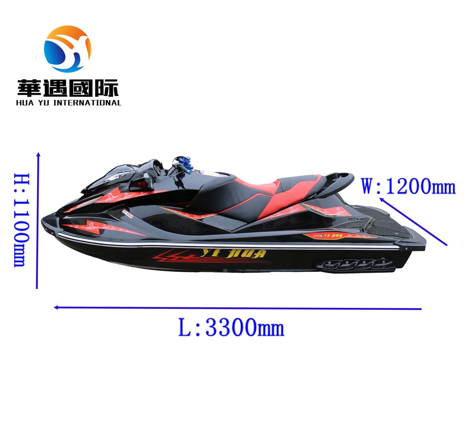 摩托艇充气船三人租赁1300-1600c