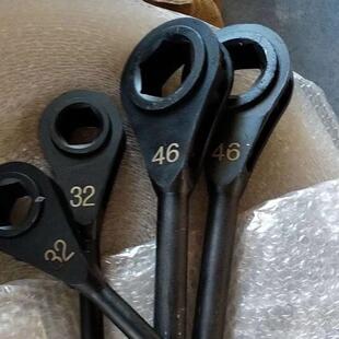 现M36M46重型棘铁147轮扳手铁路内六套筒扳角手路工具货