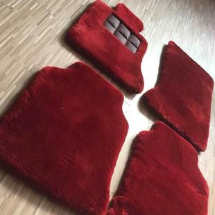 澳羊米黄色汽车脚垫防滑州汽车脚垫529脚踏垫专车围舒适车毛包用