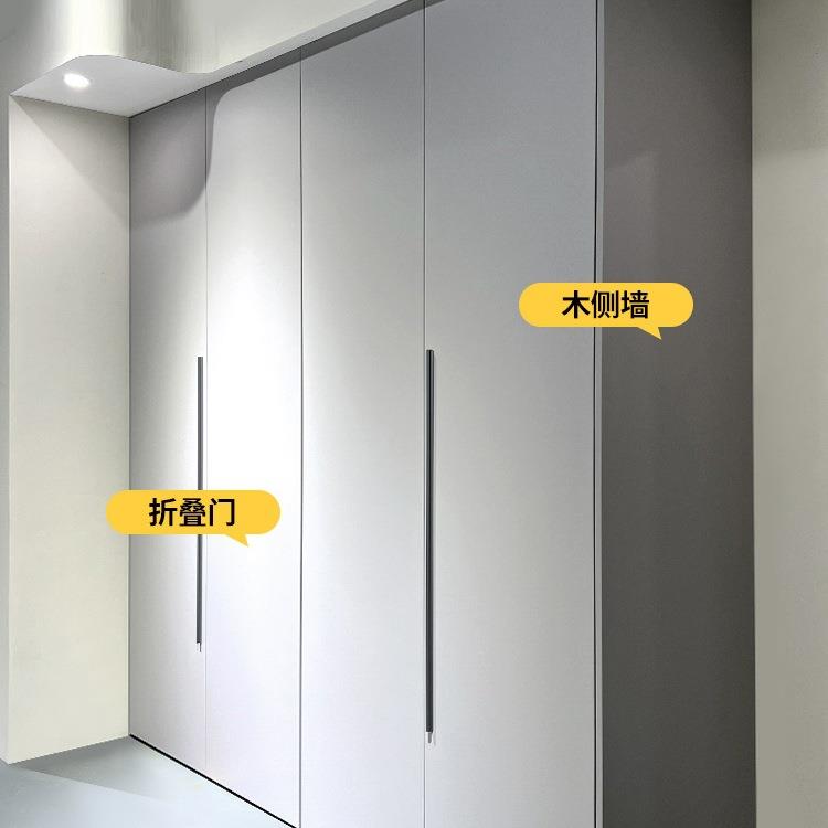 金属柜开放砌墙衣帽钢架结衣构折叠门INR卧室式壁挂墙储间物间