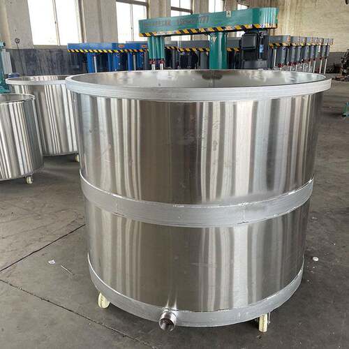 厂家供应不锈钢拉缸油漆涂料搅拌不锈钢液体桶不锈钢分散机拉缸