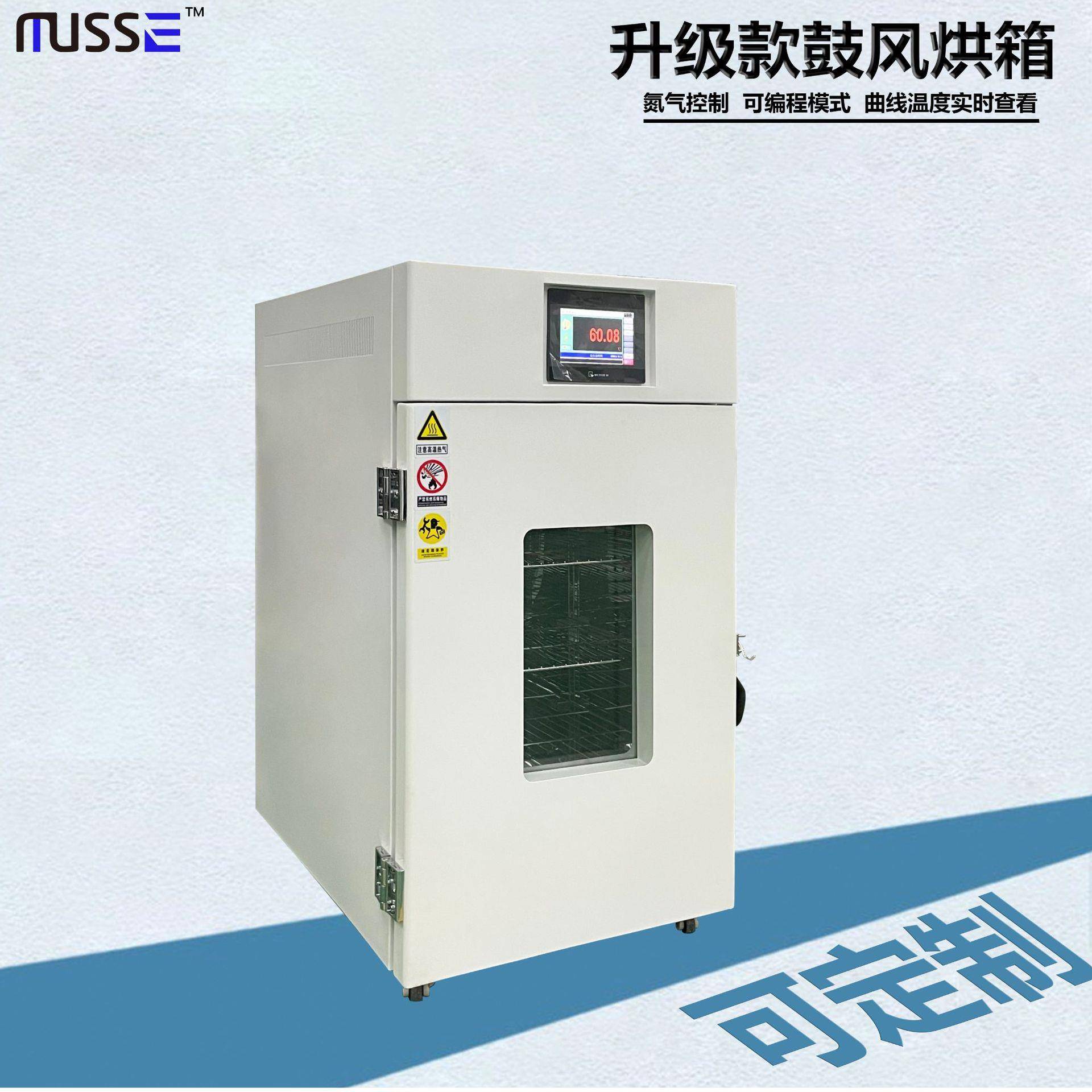 可编辑程序控制电热鼓风烘干烤箱恒温箱PLC智能控温DHG-9240