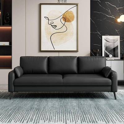 办公室沙发商会务待大厅客区洽谈租简约BFO现接代轻奢沙发小户型