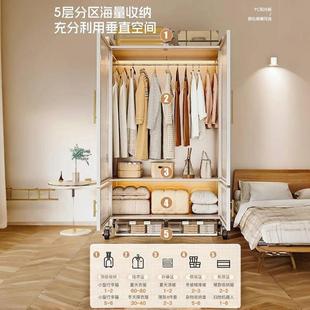 卧室衣柜家用收纳GWT衣挂衣衣架整出理防尘大容量租屋帽架婴橱儿