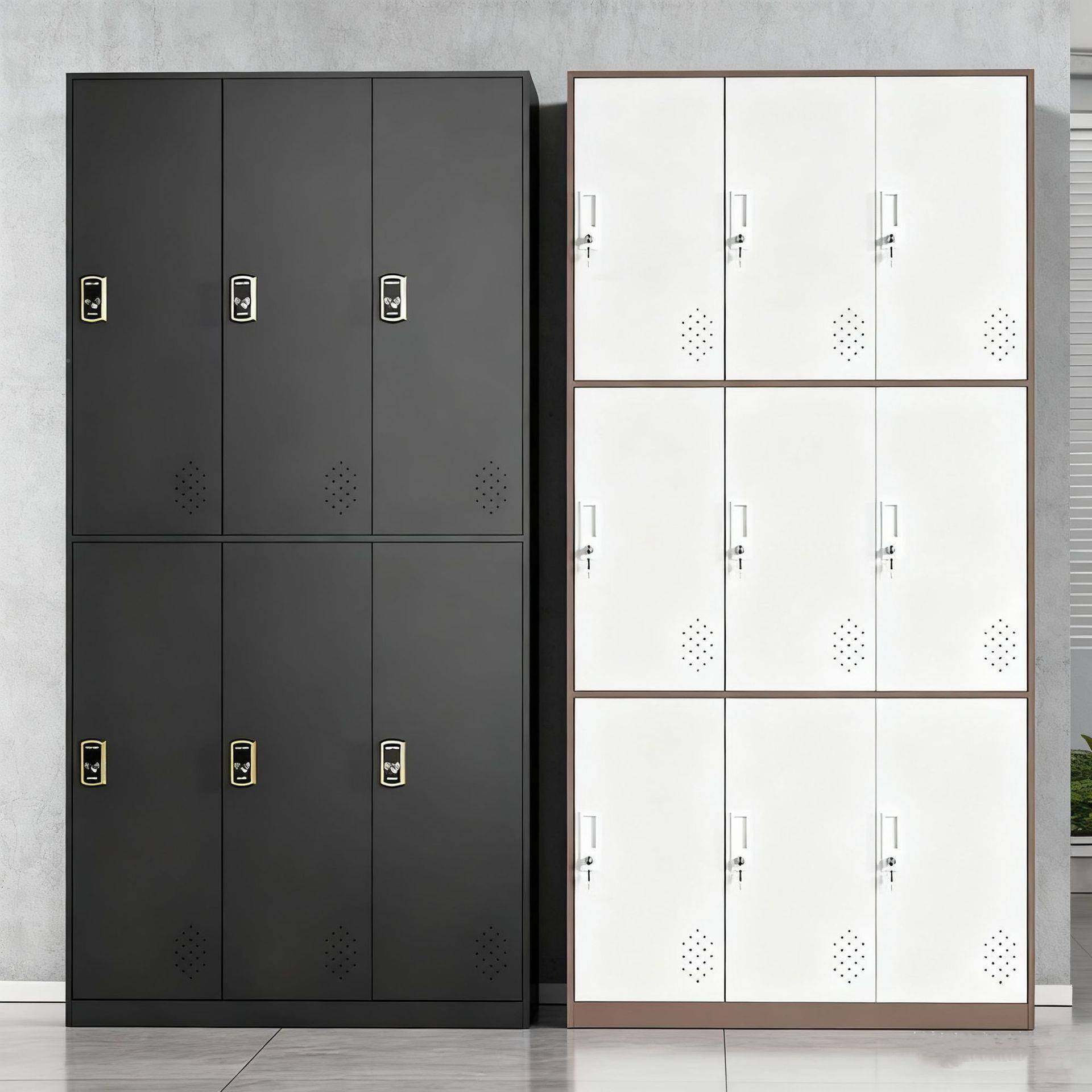 钢制拆装更衣柜健身房边套KH-030色多门铁窄皮工储物柜员宿舍带锁,商业/办公家具,办公储物柜,淘宝优惠券,粉丝福利购,淘宝优惠卷