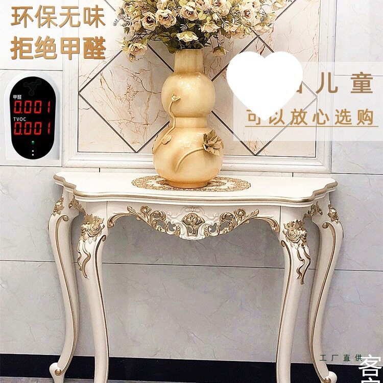 欧式玄关柜靠墙走廊桌子装饰台置物架轻奢风进门入户客厅隔断美式