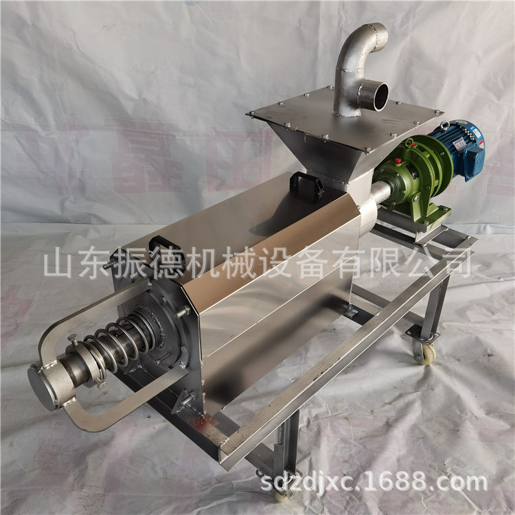 不锈钢干湿分离机猪牛粪小型