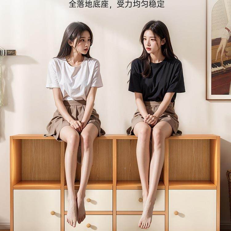 柜储物柜书一体靠墙置物柜沙发隔边柜客厅断XCF收纳柜多层柜子边,电子元器件市场,其它元器件,淘宝优惠券,粉丝福利购,淘宝优惠卷