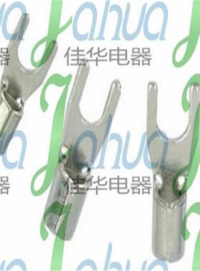 UT15-4叉.裸端型头端铜接头UT1.5-4冷压接线子紫铜