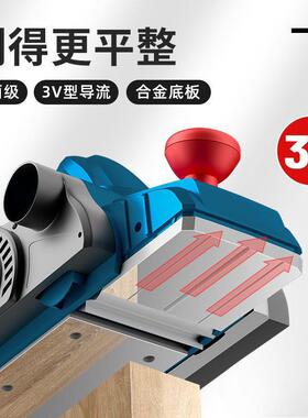 德KBD国(工罗垒尼克斯)电刨木工刨压刨机电工刨子木具大全其它德