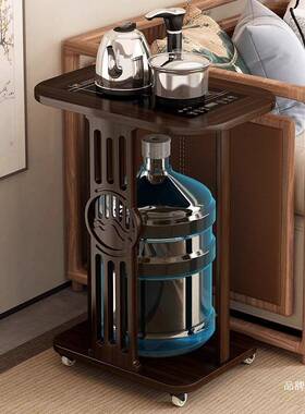 移茶水柜家用水办壶一体茶边柜茶桌边柜泡RMW动茶台公烧室水桶茶