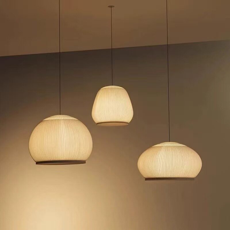 西班牙Vibia Knit设计师氛围吊灯现代奶油风客厅餐厅灯卧室布艺灯