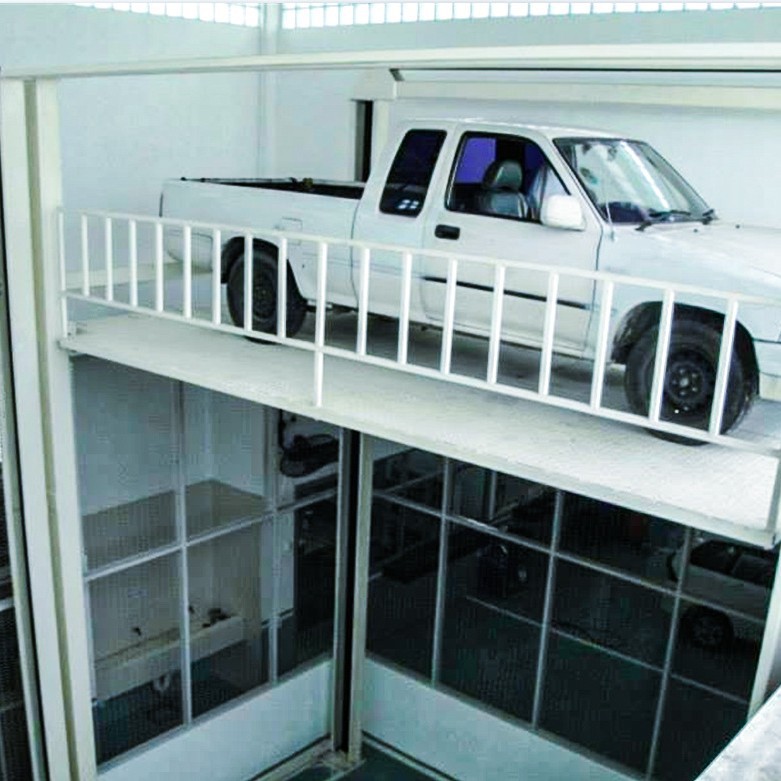 智能室内室外停车库 港口仓库简易货梯立体停车设备 车辆升降平台图片