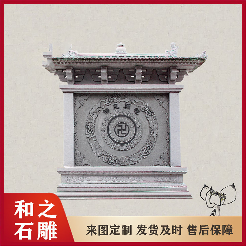 制作石雕浮雕壁画 寺院墙面各种浮雕画影壁墙雕刻 内容丰富