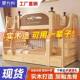上下床755双层床上木高低床大人实多功能小户儿童床下铺型木床麦