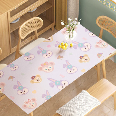 古灵精怪皮革桌垫防烫防水t防油餐桌书桌垫子茶几桌布儿童写字可