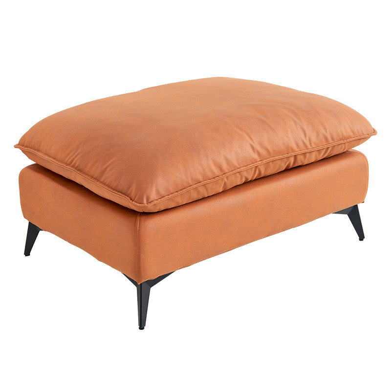 沙发脚踏科技布单个懒人布艺直排长方形脚蹬客Q厅贵妃位沙发加长