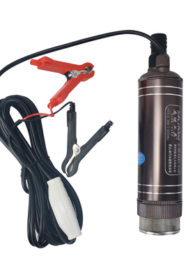 电动抽油泵 柴油泵12rV24伏电动潜水泵 自吸水泵潜水电动抽油泵