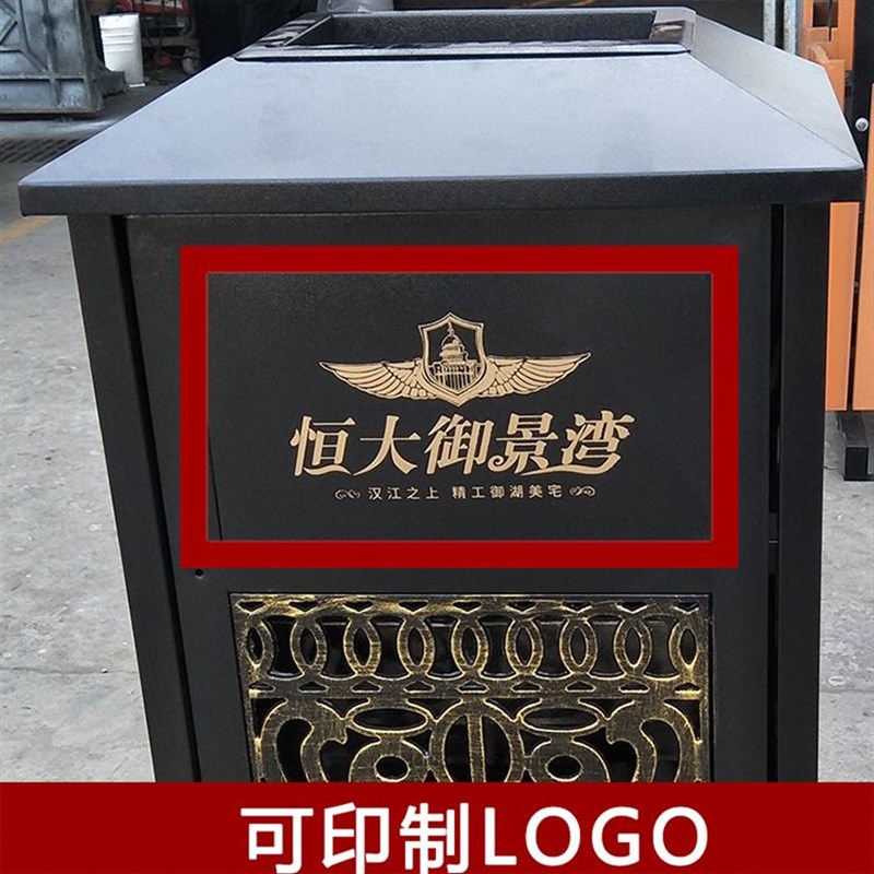 欧式铸铝a垃圾筒商业街广场物业室外垃圾桶公园室外别墅铸铁垃圾
