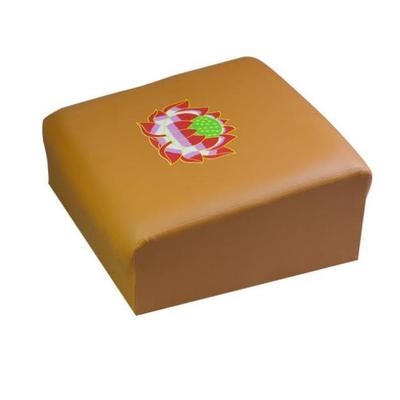 民宿方形莲c花禅修加厚家用打坐拜垫椅垫佛寺团拜大拜刺绣装饰佛