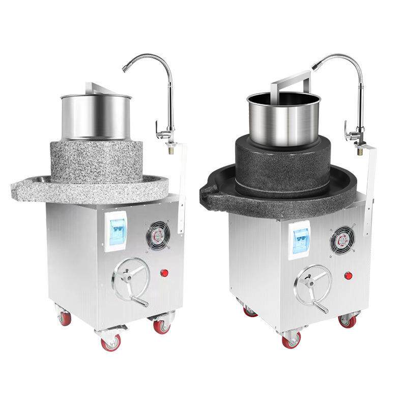 石磨商肠机电石磨机电动用全自动粉打浆米浆豆浆816豆腐机磨玉米