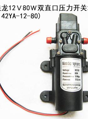 微型直流隔膜泵家用1280W自洗吸增压电泵车OMO能载24V车高V压智水