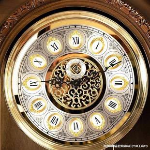 国姆勒机ALali—8落地钟械客厅家用美式座钟欧台式坐钟式复古老式