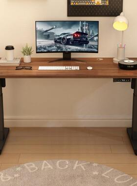 用电动升降桌单电电双电XVZ机智能机电脑桌竞桌子家办公书桌升降