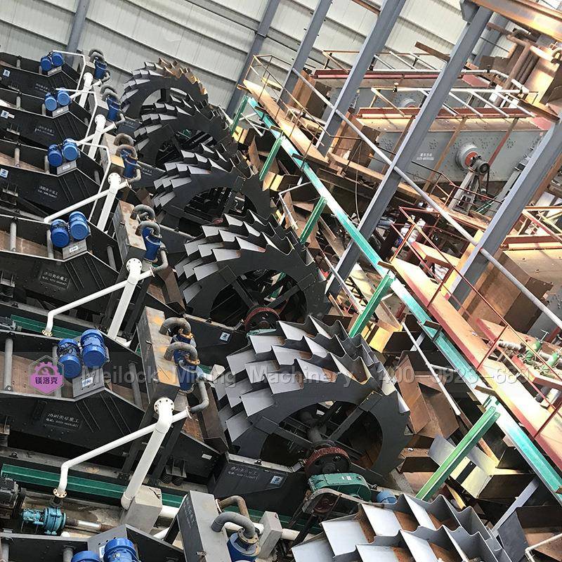 洗沙厂新款SGU西砂轮式洗沙机3洗排沙广脱水一体洗砂机海品