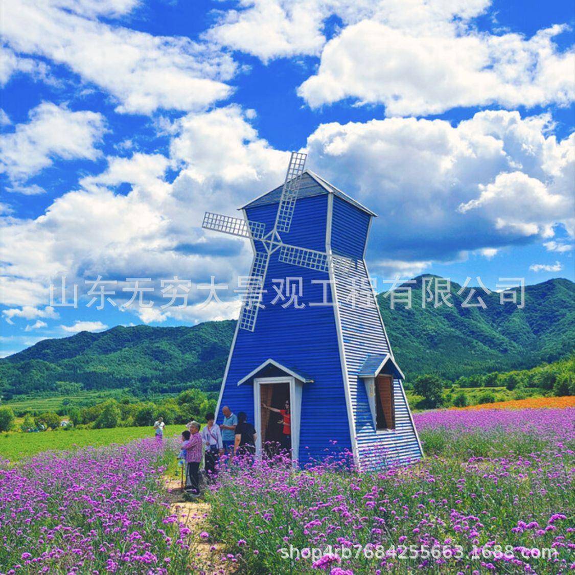 钢木结构车模卡型大型户外风区春季xcj0324-旅游景打网红景点木制
