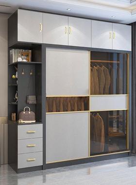 实EHO木衣柜家卧简室现代衣简约易组装小户型柜子出用租房屋用储