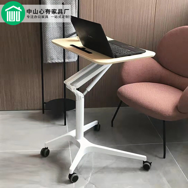 办公家具创意轻奢移动升降职员舒适办公桌会议室多功能发言讲台