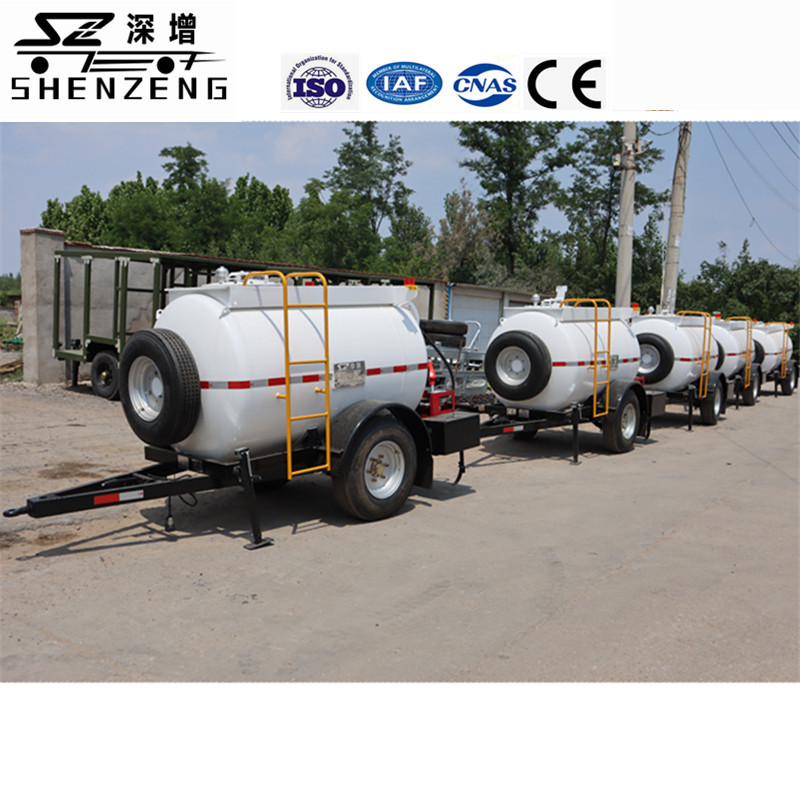 2000L沼渣沼液小型油罐拖车
